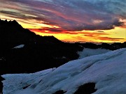 87 Ammirando gli spettacolari colori del tramonto verso il Resegone